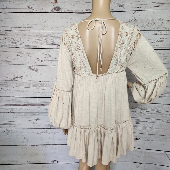Free People Embroidered Tunic XS NWT - Picture 2 of 14